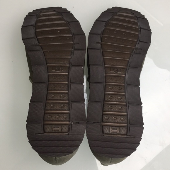 Ugg Trigo Unlined Moss Green Mens Sneakers New - Picture 5 of 8